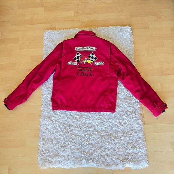 CLAY SMITH CAMS Riding Mens Red Jacket Size Medium - Picture 3 of 13